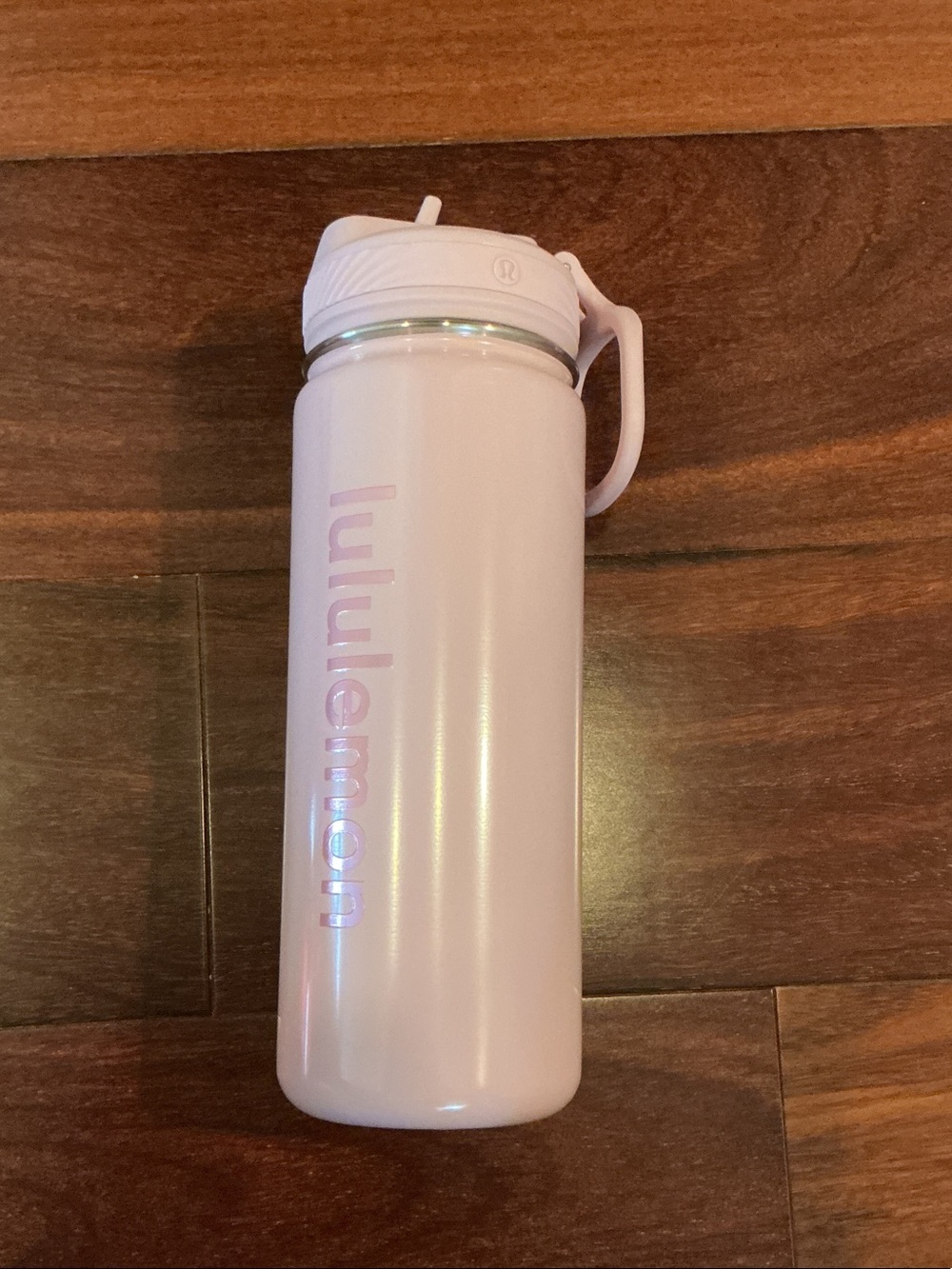 lululemon Pale Pink Water Bottle